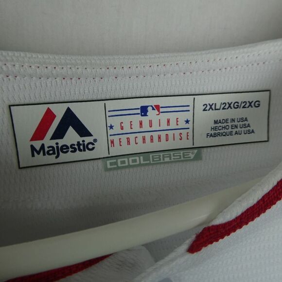 Majestic Cooperstown Vladimir Guerrero Hall of Fame Induction Angels Jersey XXL - Picture 7 of 10